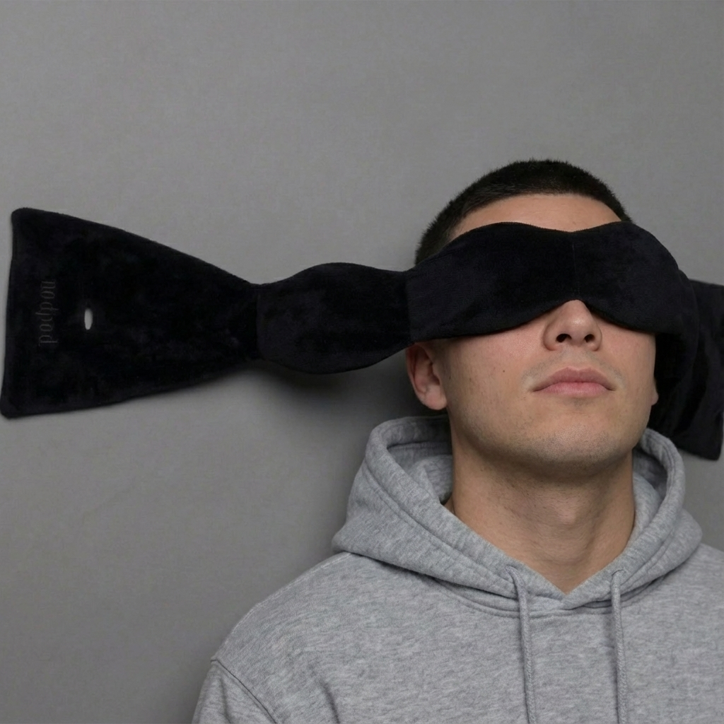 Nodpod - Verzwaard Slaapmasker